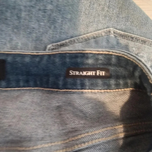 Judy Blue release hem high waisted straight leg distressed women's 31 - Picture 5 of 7